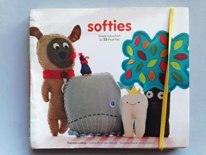 SOFTIES, Patterns for 25 Plush Pals - Therese Laskey, 120pg - Picture 1 of 24