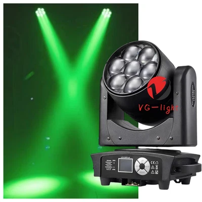 7X40W RGBW 4IN1 Zoom Wash LED Beam Moving Head Light Stage Lighting for Show DJ - Image 1 of 4