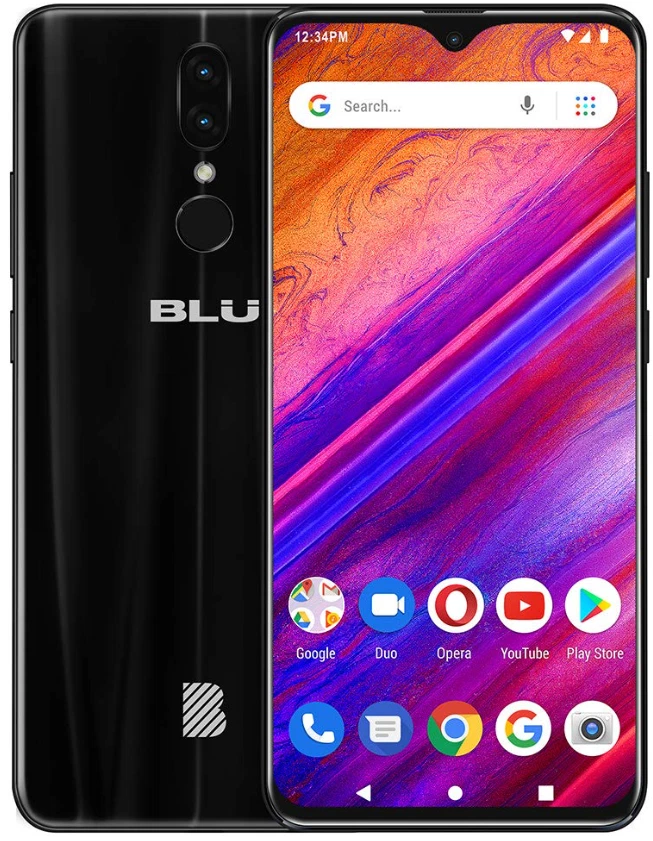 BLU G9 G0130WW US Consumer Cellular Unlocked 64GB Black B - Image 1 of 1