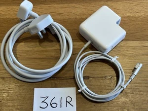 REPLACEMENT FOR MAGSAFE 1 A1344 60W CHARGER /APPLE MACBOOK PRO/AIR + POWER LEAD - Picture 1 of 11