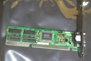 Scheda video grafica Realtek RTG3105i EH 256 KByte profilo molto basso 8 bit ISA VGA - Foto 1 di 4