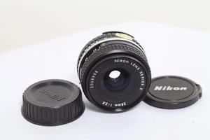 NIKON 28MM F/2,8 SERIES E , GRAN ANGULAR NIKKOR LENS MANUAL , MONTURA AiS - Imagen 1 de 10