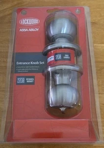 Entrance Door Lock Set round Knob Lockset with 2 keys - Picture 1 of 4