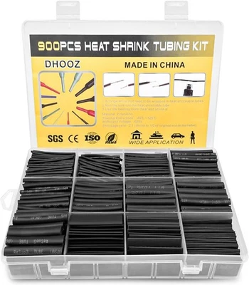 MARKE LECTORIAS Lectorias 900 Stück Schrumpfschlauch Set, Schrumpfverbinder Wasserdicht,