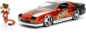Jada Toys Cheetos 1:24 1985 Chevy Camaro Z28 Die-Cast Car & 2.75" Chester... - Picture 1 of 8