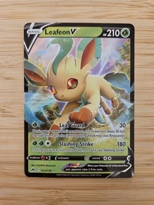 Leafeon V 013/159 Crown Zenith NM Ultra Rare Pokemon Card - Picture 1 of 2