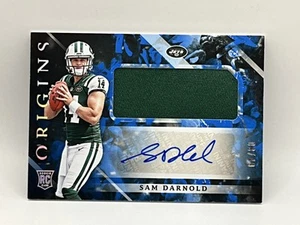SAM DARNOLD 2018 ORIGINS RPA ROOKIE PATCH #102 AUTOGRAPH BLUE RC AUTO 3/49 - Picture 1 of 4