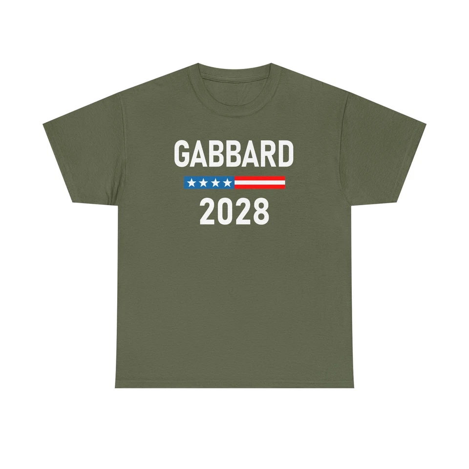 Camiseta Tulsi Gabbard 2028 Director de Inteligencia Nacional Camiseta Tulsi para Presidente Foto 1 de 1