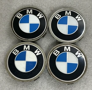 1992 - 2005 GENUINE OEM BMW 3 5 7 M X Z Series Wheel Center Caps 36-13 6768640 - Picture 1 of 8