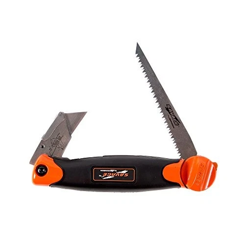 Swanson Tool Folding Jab Saw, Utility Knife Blade, 7-1/2", Orange/Black - Image 1 of 4