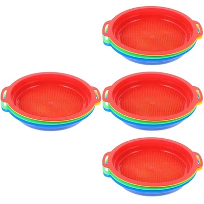  4 PCS Wurfsieb Für Erde Bodensieb Die Gartenarbeit Gartensieb Sandsieb - Bild 1 von 4