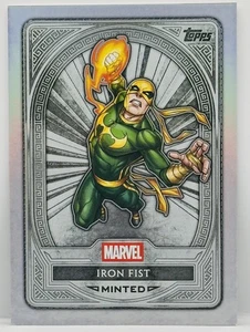 2025 Topps Marvel Mint Iron Fist Silver Card #65 - Picture 1 of 2