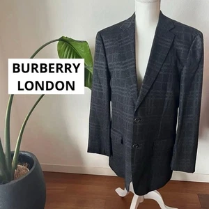 Burberry London Men's Wool Angora Blend Jacket Warm Classic Coat #EK BHB - Picture 1 of 10