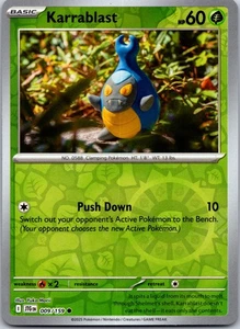 Karrablast 009/159 - Journey Together Reverse Holo | Mix&Match - Imagen 1 de 2