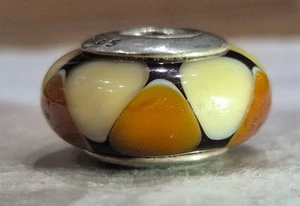 Genuine Pandora "Captivating Amber" Murano Glass Bead Charm 7909638 - Picture 1 of 5