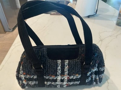 Идеально подходит для осени и зимы/Vera Bradley Luxe коллекции Becca Tweed Дамская сумка - Изображение 1 из 4