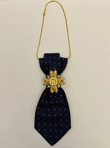 Vintage Joan Rivers Bernstein Topas Strass Malteserkreuz Starburst Brosche Krawatte C7 - Bild 1 von 9