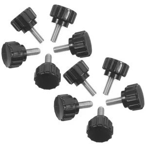 10 PIEZAS Cabeza Redonda Pernos Moleteados Monitor Montaje Tornillos Perillas Pulgar - Imagen 1 de 12