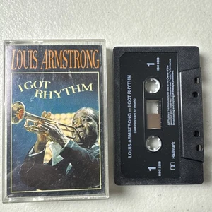 LOUIS ARMSTRONG - I GOT RHYTHM Cassette Album - Imagen 1 de 2