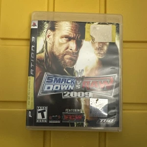 PS3 Spiel: SMACK DOWN VS RAW 2009 - ohne Handbuch - Bild 1 von 3