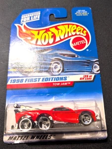 Hot Wheels 1998 tow jam #658 red new first editions series - Picture 1 of 6