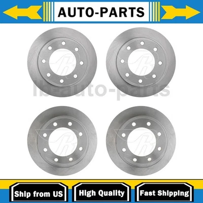 Rotor de freno de disco delantero trasero 4 piezas para Chevrolet Express 2500 2011-2016 6,0 L Foto 1 de 4