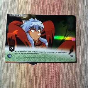 Inuyasha TCG - Resting Place 247 - FOIL RARE - Score TetsuSaiga - Picture 1 of 2