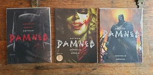 3 Batman Damned Comics #1 & #2, DC COMICS Azzarello Bermejo 11"x8,5" - Bild 1 von 8
