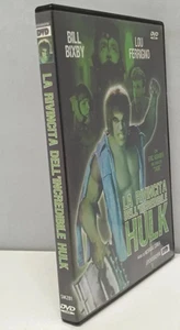 1 DVD FILM TV 80 SUPERHEROES MARVEL Lou Ferrigno incredible Hulk vs Thor + COVER - Imagen 1 de 6