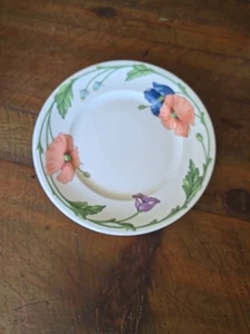 Villeroy & Boch Germany AMAPOLA Poppies Dinner Plate 10.5" Excellent Poppies - Picture 1 of 7