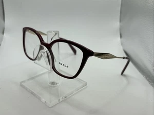Occhiali da vista donna Prada VPR 02Z 52/17 15D-101 140 rosso/nero A3954 - Foto 1 di 23