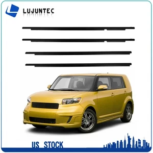 4 Fits 2008-2015 Scion xB Base Wagon Window Door Seal Belt Moulding Weatherstrip - Picture 1 of 5