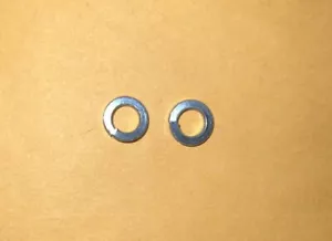 Lot of NOS OEM Silver Spring Washers Bridgestone Motorcycle Part 0431-0513 - Picture 1 of 2
