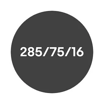 285/75/16