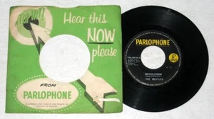 Philippines Pressing THE BEATLES Revolution 45 U/min Vinyl Schallplatte - Bild 1 von 2