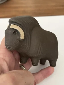 Vintage Hyllestad Demark Musk Ox Figurine - Picture 1 of 9