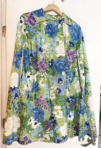 Amazing Vintage Weatherbee Fashion Original Cape Coat Water Repellent - Picture 1 of 19