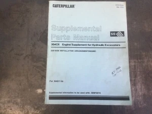 Caterpillar 304 CR Mini Hydraulikbagger Zusatzteile Handbuch SEBC0646 - Bild 1 von 8