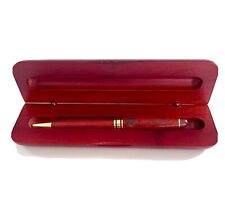 Federal Correction Institution Wood Pen in Monteblanc style w Wood Case Logo