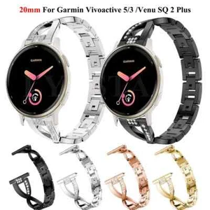 Strap For Garmin Vivoactive 5 3 Forerunner 165 245 645 55 158 Venu 2 Plus Venu - Picture 1 of 16