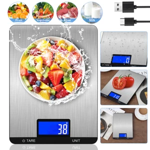 USB Kitchen Scales Household Precision Small Scale Digital LED Baking Food Scale - Picture 1 of 12