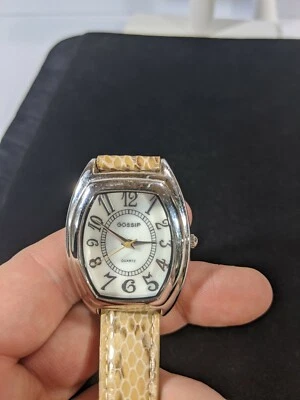 Reloj Gossip correa de cuero tostado  Foto 1 de 4