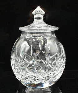 Waterford Crystal: Lismore Honey Jar & Lid, 5" | No Box - Picture 1 of 2