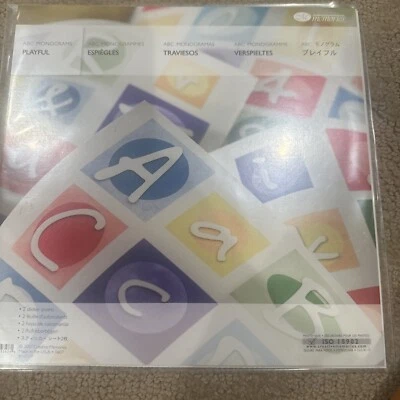 Creative Memories PLAYFUL Multicolor ABC Monograms Letters Stickers NIP   - Image 1 of 2