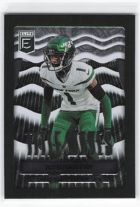 2023 Donruss Elite Ahmad "Sauce" Gardner Tidal Waves Green Jets #TW-7 - Picture 1 of 2