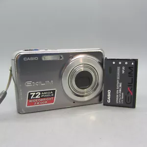 Casio Digital Camera Exilim EX-S770 7.2MP Silver Tested - Picture 1 of 8