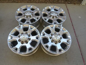 18" DODGE RAM 2500 3500 LONG HORN LARAMIE OEM FACTORY OEM WHEELS RIMS TAKE OFFS - Picture 1 of 5