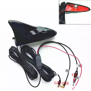 Shark Fin Car Roof Mount AM/FM Radio Antenna GPS Navigation DAB Tuner Receiver - Picture 1 of 11