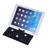 Portable Mini Stand Folding Bluetooth Wireless Keyboard For Phone Ipad Windows