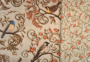4.5 Yds Nestled In The Branches Legacy Studio Cotton Fabric Quilt Set LOT Birds - Picture 1 of 6